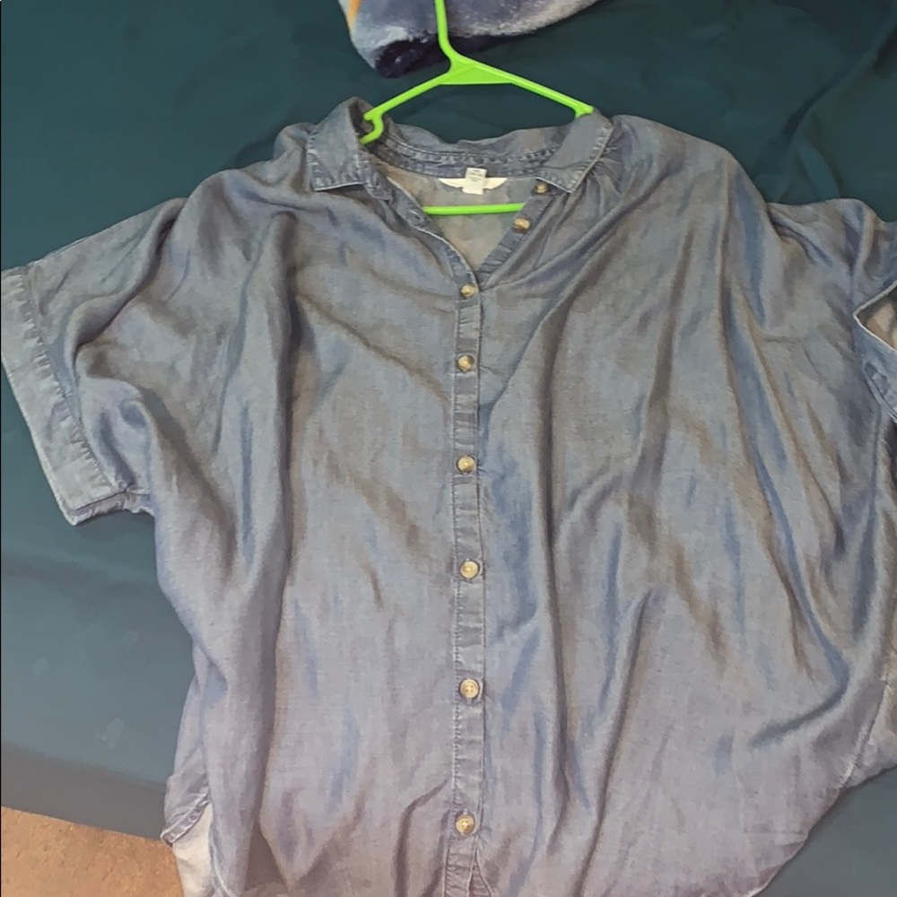 Denim shirt